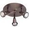 Access Lighting Mirage, 3 Light Adjustable Flush Mount, Bronze Finish 52221-BRZ - alternate 1